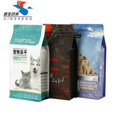De aangepaste Vlakke Hondevoer die van Bodem Plastic Cat Food Bag VMPET Gelamineerde MOPP verpakken