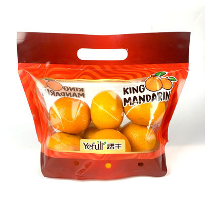 Aangepaste BOPP-PE van de Anti Plastic Verpakkende de Zakzak ISO9001 Mistritssluiting voor Vruchten