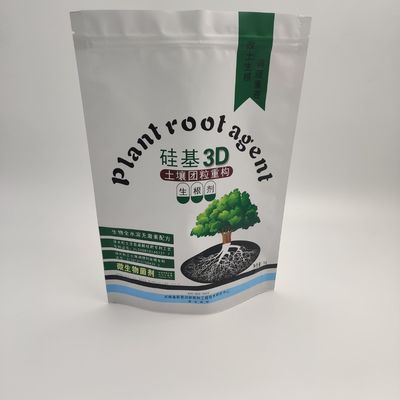 De douane Gedrukte Matt Resealable Aluminum Foil Bags-Capaciteit van het Geurbewijs 1Kg