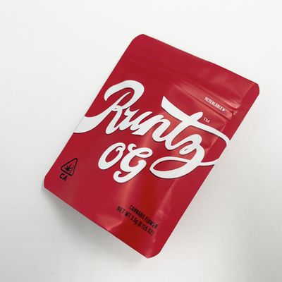 de Druk Verpakkende Zakken van 3.5G Mylar 105 Microns