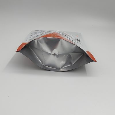 OEM van het de Ritssluitingsaluminium van het Cakepoeder van de de Zak Zijhoekplaat Resealable Bevindende de Zakfolie