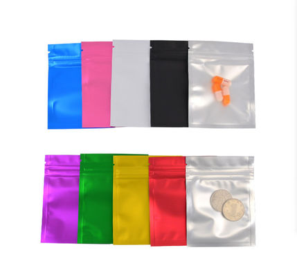 Vochtbestendige de Zakzakken van Mylarmatte zip resealable plastic packaging