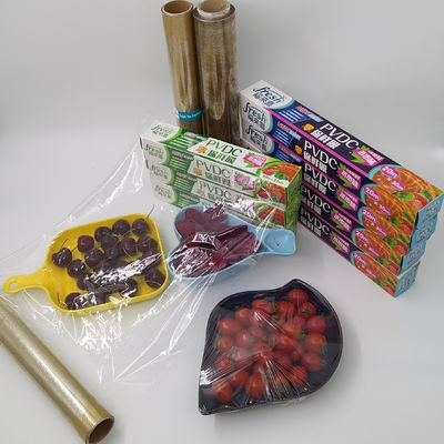 PVDC de Verpakking klampt zich Film krimpt Omslag Hoge Barrière 30cm*30m Grootte vast