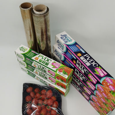 PVDC de Verpakking klampt zich Film krimpt Omslag Hoge Barrière 30cm*30m Grootte vast