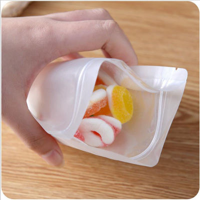 Ritssluitings Duidelijke Tribune op Plastic Verpakkende Zakzakken Matte Gravure Printed