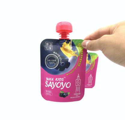 Douane die de Kleurrijke Grootte van Juice Liquid Packaging Pouch Bags drukken VMPET 200ml