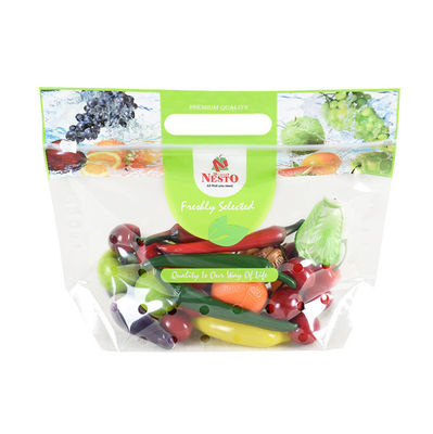 Het Voedsel van het de Tribune omhoog Verse Fruit van HUISDIERENcpp Verpakkingszak met de Gaten van de Ritssluitingsopening