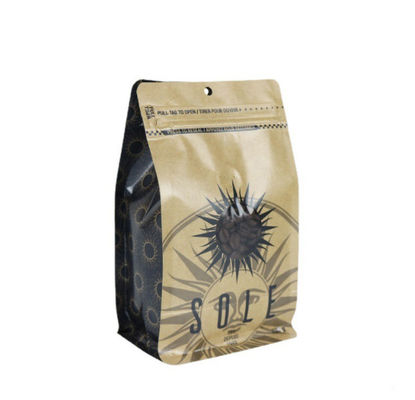 Waterdichte de Koffiezak van CPP Kraftpapier Gedrukte Verpakkingsgravure