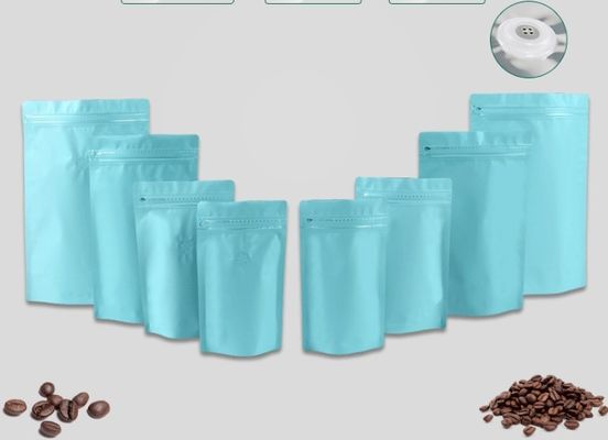 250g Resealable Tribune van de capaciteitsaluminiumfolie op Koffiezakken Zijgusseted met Klep