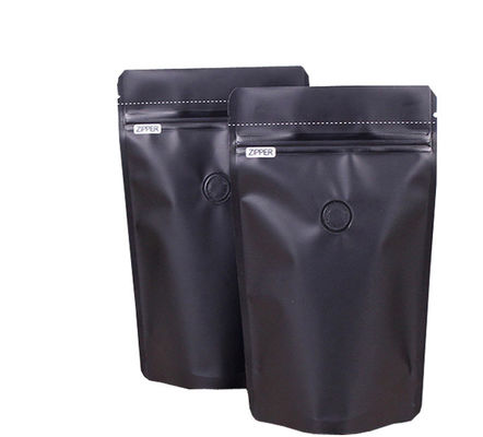 De Koffiezak van het ritssluitingsslot Zelfstandige BOPP Verpakking met Klep