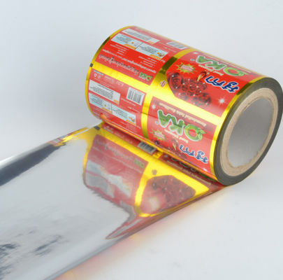 Gelamineerde Gedrukte Verpakkende Broodjes 100-300 Mirons van de voedselrang met Aluminiumfolie Binnen