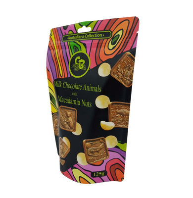Mylar Binnenvmpet Tribune op Chocolade Bewijs van het de Ritssluitingswater van Verpakkingszakken het Hoogste