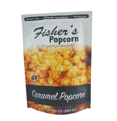 Van de Popcorn Verpakkende Zak 100-300 van de gravuredruk de Microns Dikke Tribune op Zakzakken