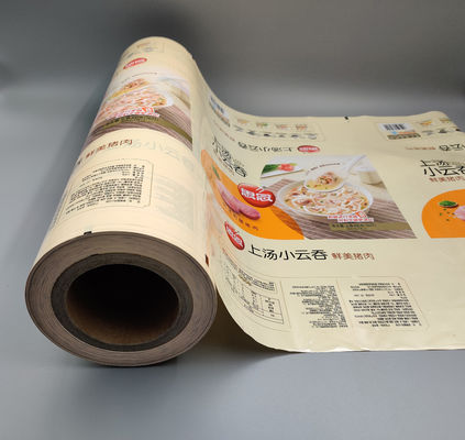 Douane Bevroren Wonton Gedrukt Verpakkend het HUISDIERENmpe Materiaal van het Filmbroodje