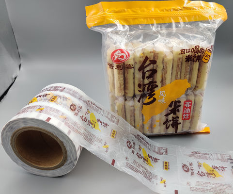 MOPP Gedrukte Verpakkende Broodjes 50-500g Capaciteit Gedrukte Flexibele Verpakkende Film