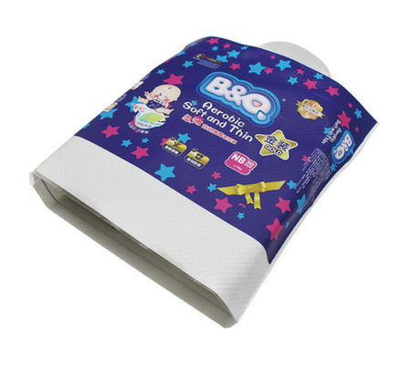 LDPE de Luier Plastic Verpakkende Zak van de Samenstellingsbaby 50-200 Microns