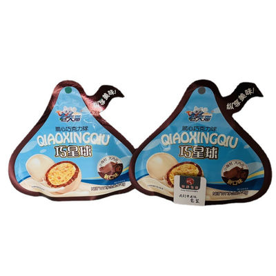 Heterotypic van de de Zak Zijhoekplaat van de Aluminiumverbinding van het de Chocoladealuminium de Folie Bevindende Zak