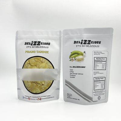 VMPET-Banaan Chips Aluminium Packaging Pouch 300 Microns