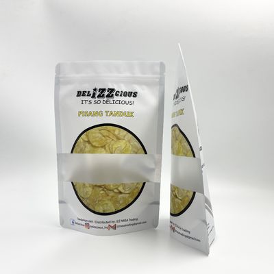 VMPET-Banaan Chips Aluminium Packaging Pouch 300 Microns