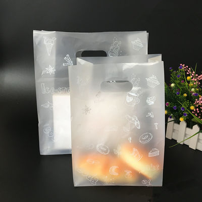 Het berijpte Handvat van de Matrijzenbesnoeiing neemt Zak Plastic PE Zijhoekplaatzak voor brood