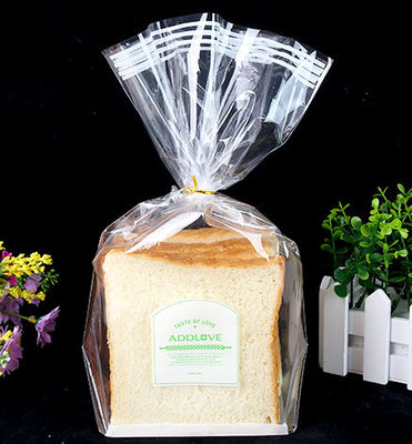 De douane Gedrukte BOPP-van de Toostzakken van de Broodzak Plastic zakken van het het Cellofaanbrood