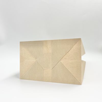 Biologisch afbreekbare Kraftpapier-Document de Gravuredruk van de Verpakkingszak met Vlakke Bodem