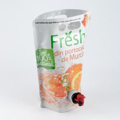 De plastic Sappige Drank Vloeibare Hitte van de Verpakkingszak - verbinding