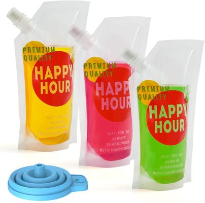 300 Microns van Spuiten de Plastic Juice Drink Bag Pouches Gravure Druk